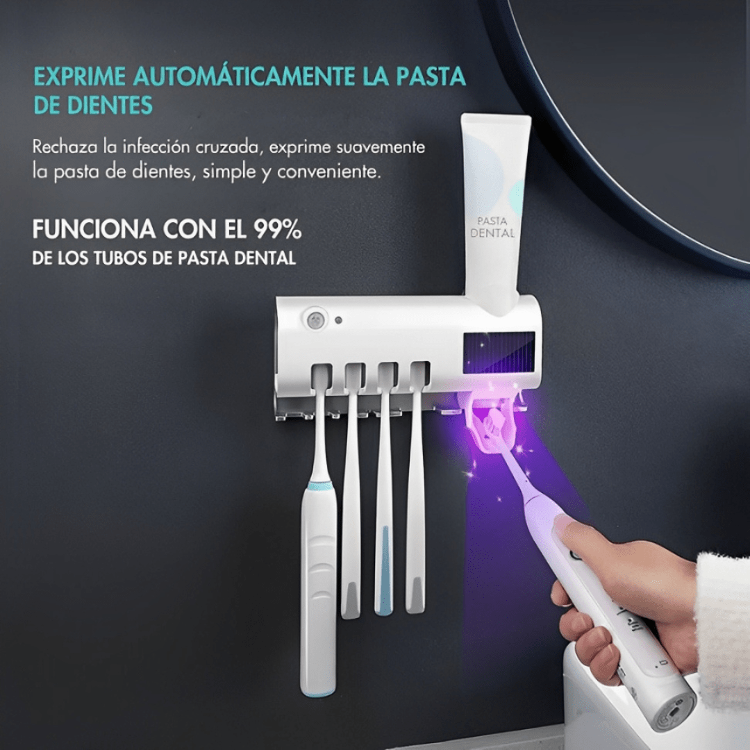 Soporte y Dispensador para Cepillos - REVO